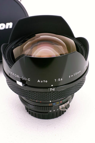 NIKKOR -QD.C 15mm F5.6 AI  ULTR WIDE LENS