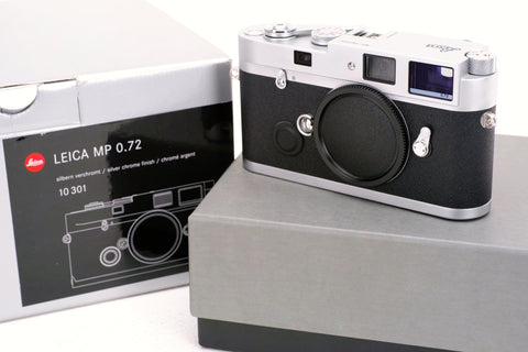 LEICA MP 0.72 SILVER CHROME BODY  BOXED