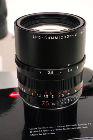 LEICA APO-SUMMICRON-M F2/75mm ASPH   11637