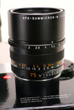 LEICA APO-SUMMICRON-M F2/75mm ASPH   11637