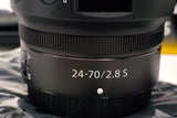 NIKKOR Z 24-70mm F2.8s  AS NEW