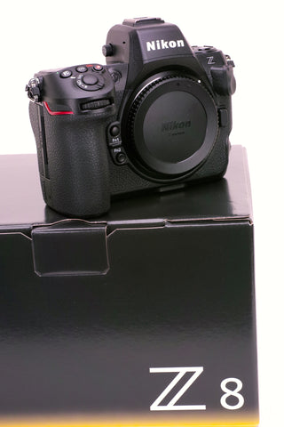 NIKON Z8 BODY. ONLY 61 ACTUATIONS   JUST SOLD.....................
