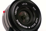 LEICA SUMMICRON-M F2 /35mm ASPH