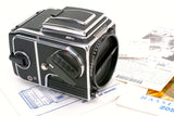 HASSELBLAD 205FCC body c/w E12 FILM MAGAZINE