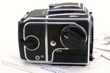 HASSELBLAD 205FCC body c/w E12 FILM MAGAZINE