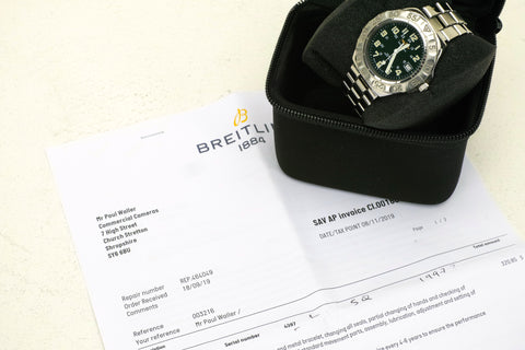 BREITLING COLT QUARTZ 38mm WATCH