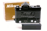 NIKON F BLACK WITH F36 DRIVE AND BATTERY PACK