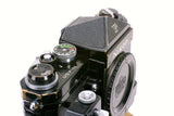 NIKON F BLACK WITH F36 DRIVE AND BATTERY PACK