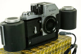 NIKON F CHROME PHOTOMIC with F-250 MOTOR DRIVE PACK