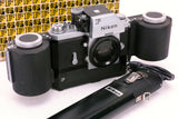 NIKON F CHROME PHOTOMIC with F-250 MOTOR DRIVE PACK
