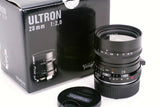 Voigtlander Ultron 28mm F2 Leica M mount