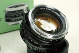 Voigtlander 40mm F1.4 Classic S.C. in Leica M mount with LH-6 hood