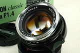 Voigtlander 40mm F1.4 Classic S.C. in Leica M mount with LH-6 hood