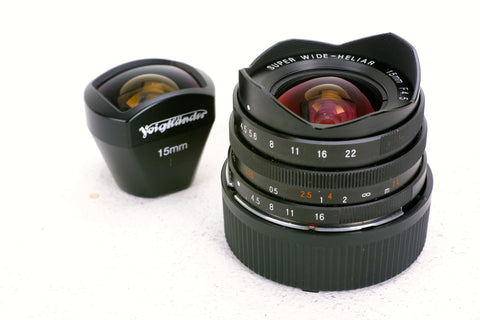 Voigtlander Super Wide Heliar 15mm f4.5 Aspherical .