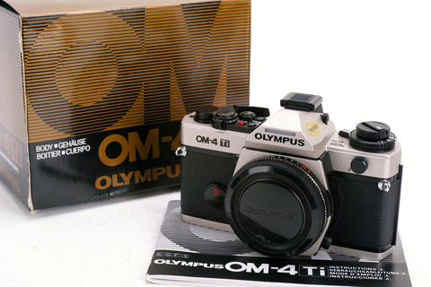 OLYMPUS OM4Ti body