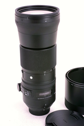 Sigma 150-600mm F5-6.3 DG OS HSM Contemporary lens Nikon F fit