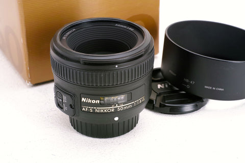 Nikon AF-S 50mm F1.8G  lens