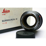 Leica 90mm F2 Summicron M lens