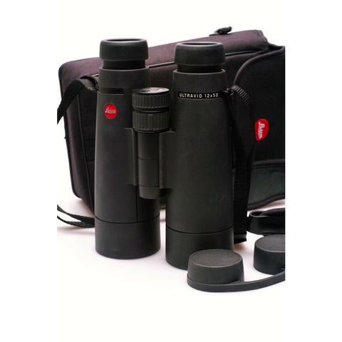 Leica 12x50 Ultravid binoculars inc case