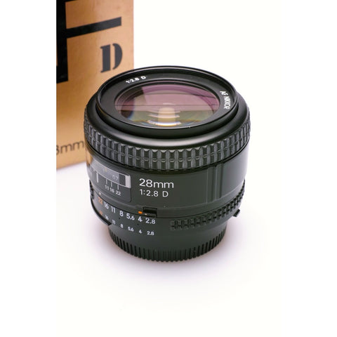 Nikon Af-D 28mm F2.8D lens