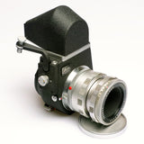Leitz Visoflex 111  inc  finder  with  Elmar   65mm  F3.5   Viso  lens
