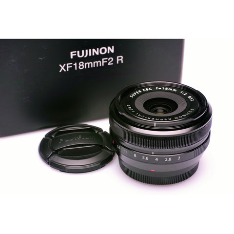 Fuji XF 18mm F2 R lens