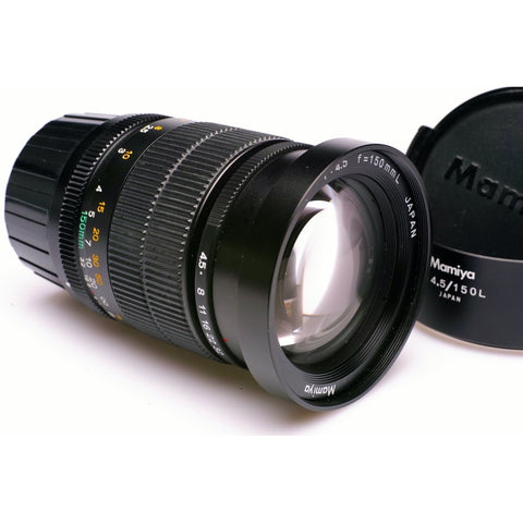 Mamiya 150mm F4.5 G lens for Mamiya 6 etc  inc hood