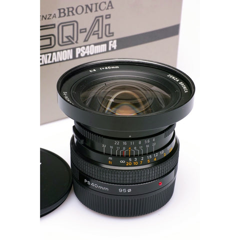 Bronica 40mm F4 Zenzanon PS lens