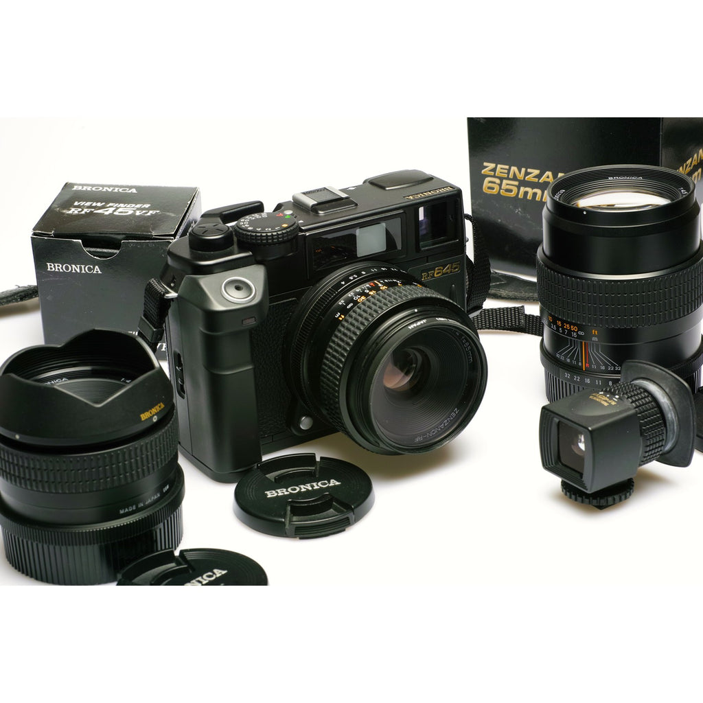 Bronica RF645 Camera and Lens Kit NEAR MINT – Commercial Cameras