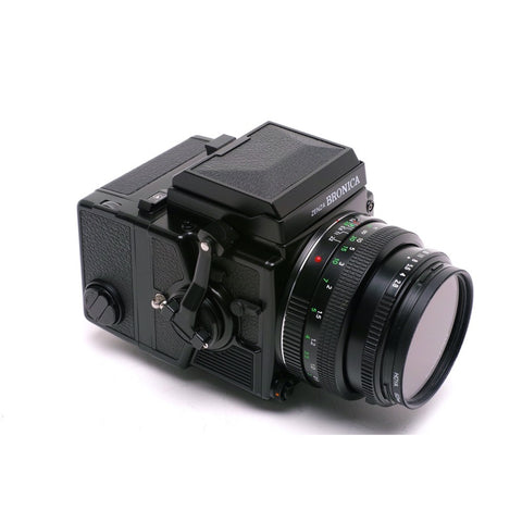 Bronica ETRSi  complete with 75mm f2.8 PE lens