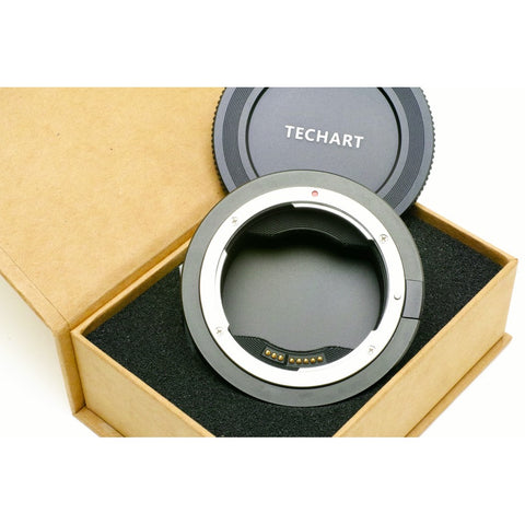 Techart adaptor Canon EF lens to Fuji GFX