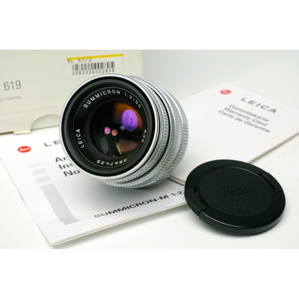 Leica Summicron F2 50mm M39 screw thread lens – Commercial Cameras